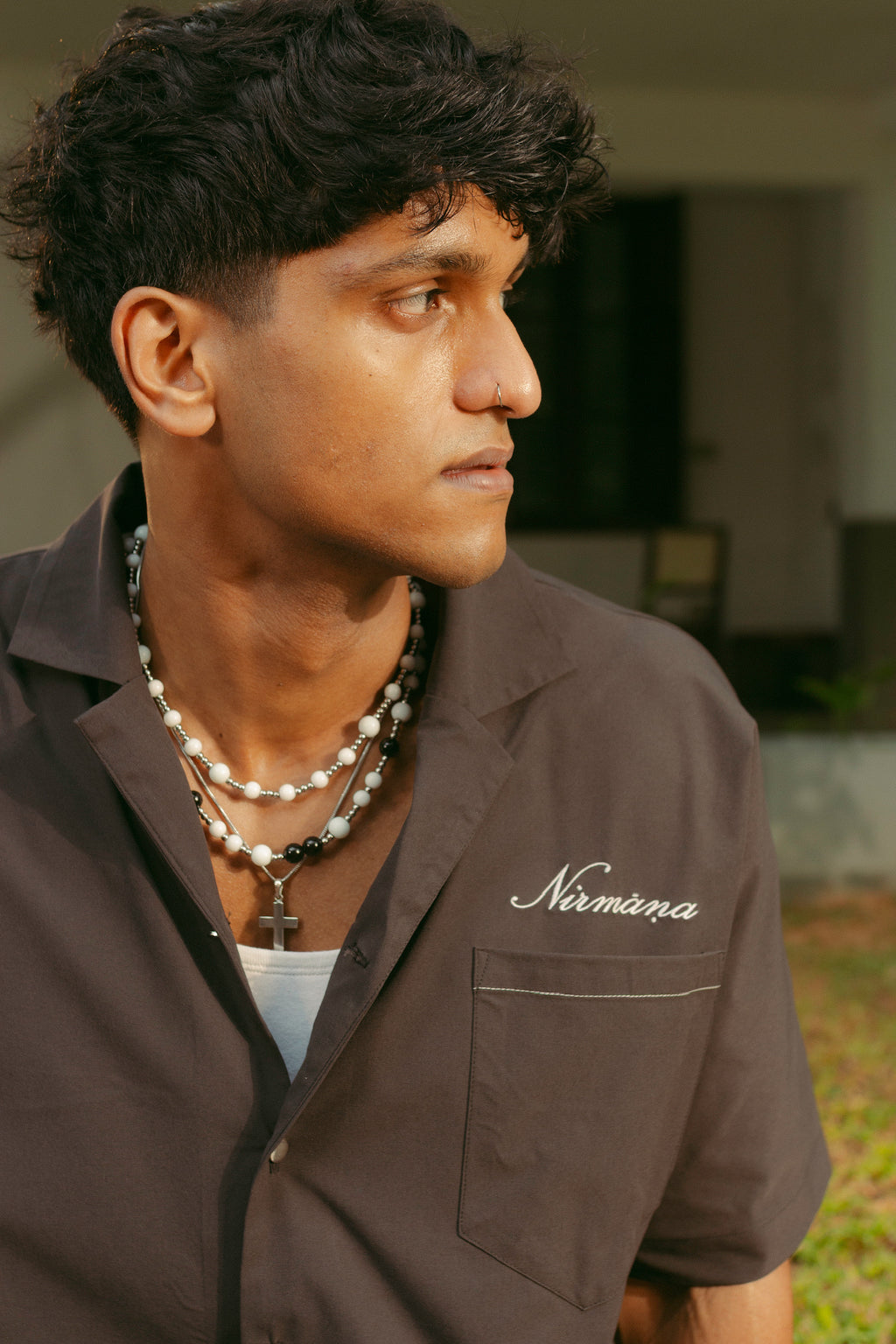 The Signature Shirt Black - Nirmāṇa Apparel Sri Lanka