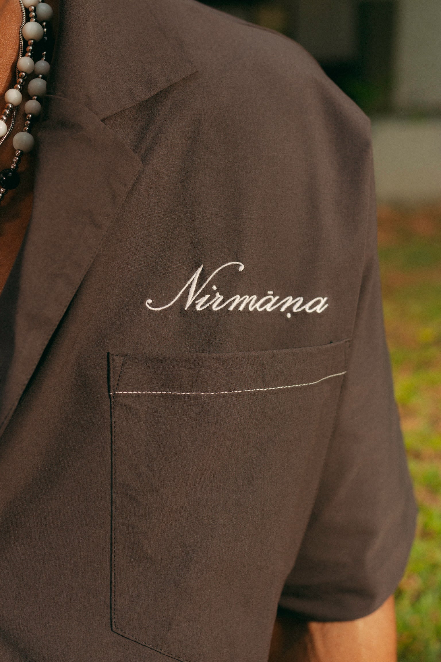 The Signature Shirt Black - Nirmāṇa Apparel Sri Lanka