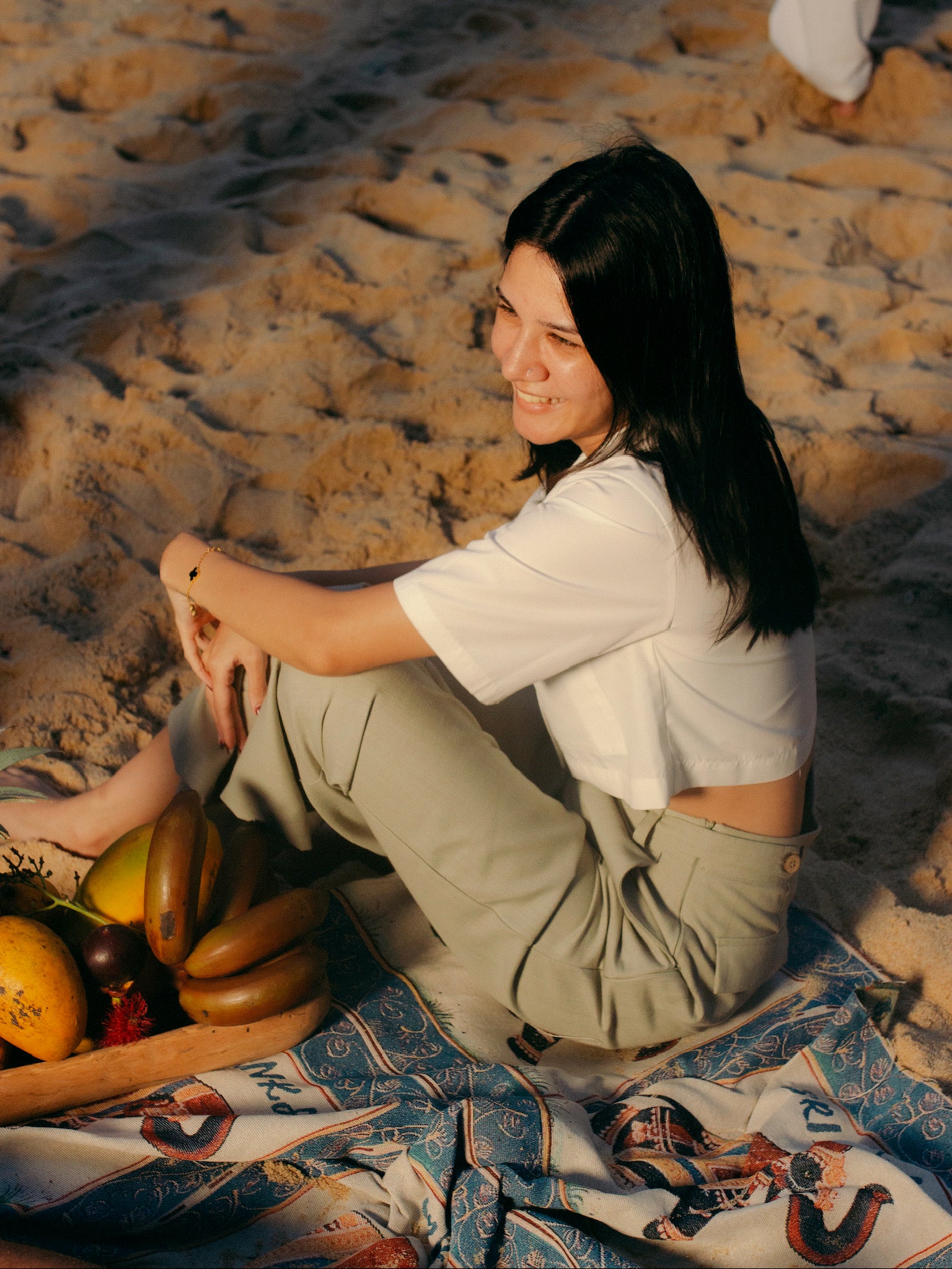 The Nira Pant Green - Nirmāṇa Apparel Sri Lanka